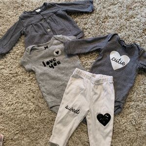 Carters 4 piece set
